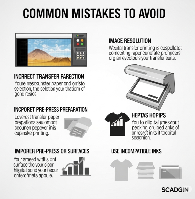Common Mistakes to Avoid in Digital Transfer Printing