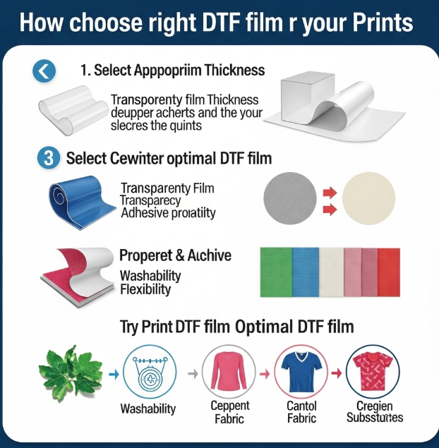 How to Choose the Right DTF Film for Your Prints