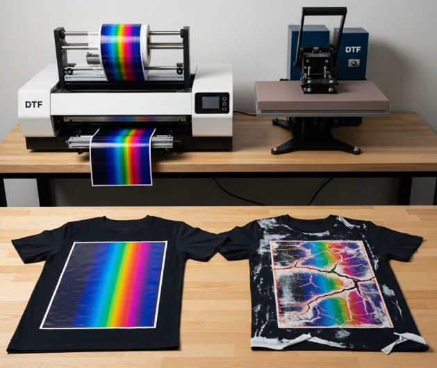 Top 5 DTF Printing Mistakes & Fixes