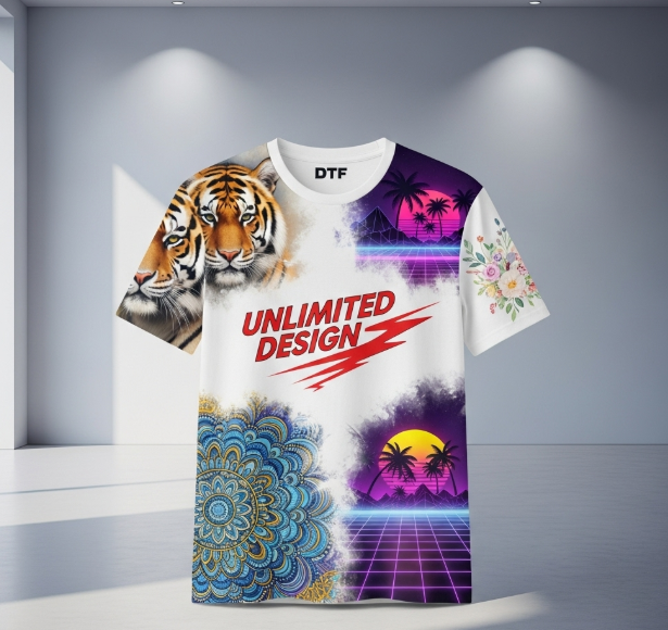 Unlimited Freedom in T-Shirt Designs with DTF Transfer