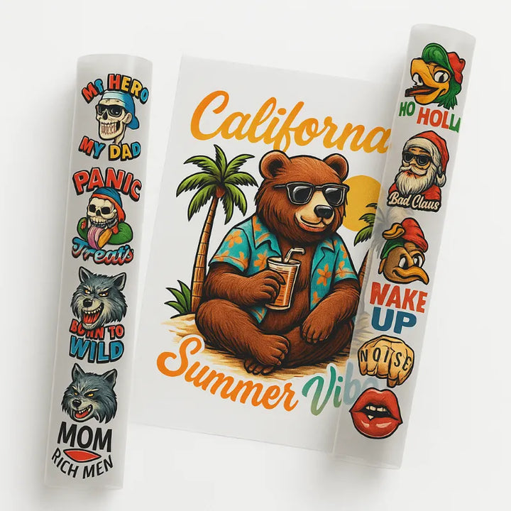Custom DTF Gang Sheet - High-quality vibrant color transfers ready to press