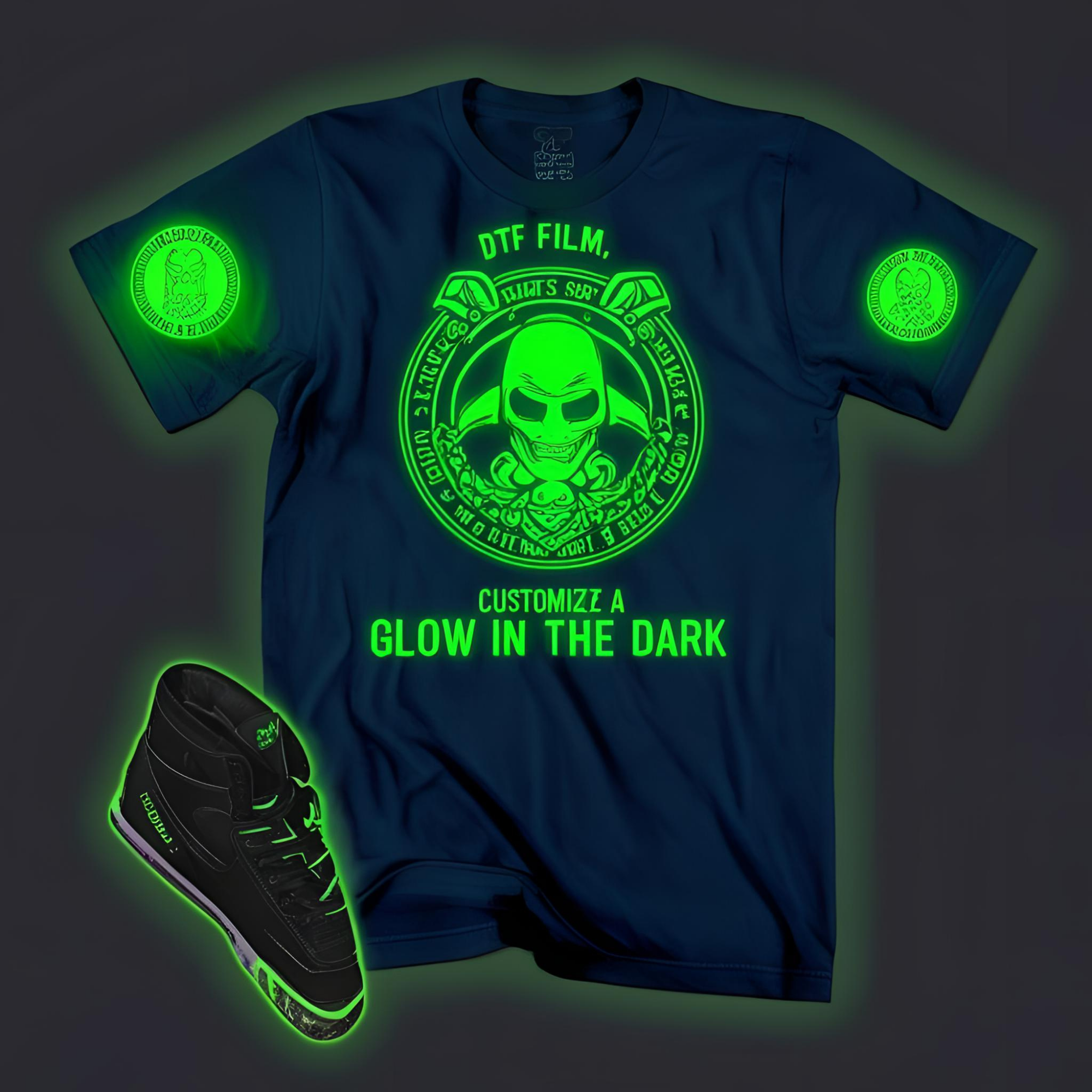 Glow In The Dark DTF Gang Sheet Builder