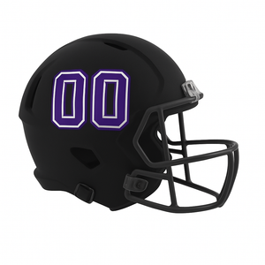 Professional UV DTF Gang Sheet Builder application on a protective helmet – Featuring high-impact, durable custom graphics with a glossy finish for 2026 sports gear branding and personalized safety equipment.