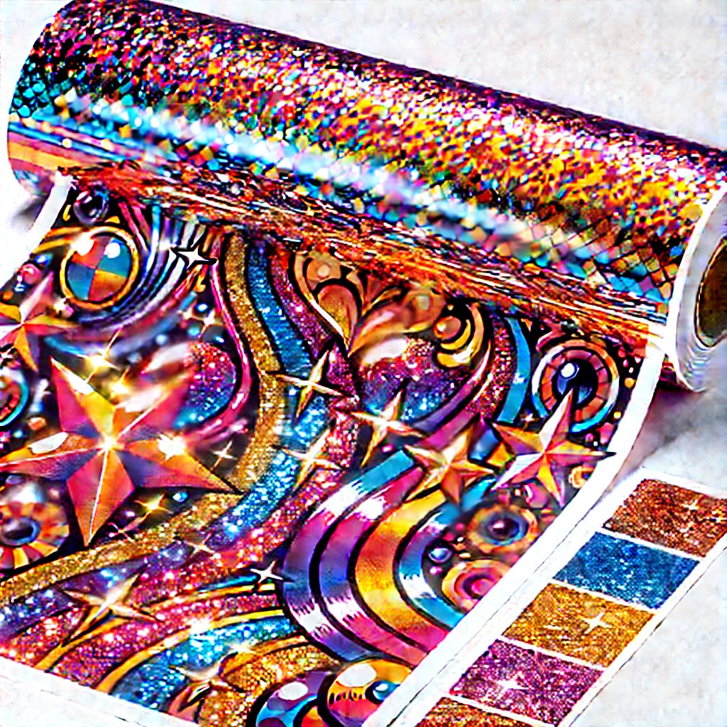Glitter DTF Transfers Gang Sheets
