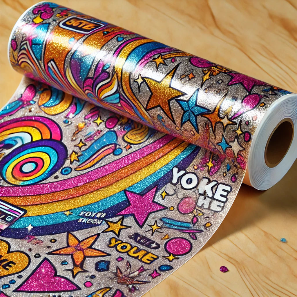 Glitter DTF Transfers Gang Sheets