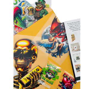 Trial pack for DTF transfers - Test the stretchability and wash resistance of our vibrant color prints.