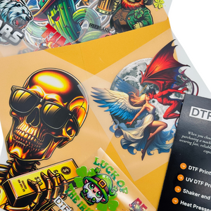 Custom DTF sample pack for businesses - Preview our printing quality before placing a bulk gang sheet order.