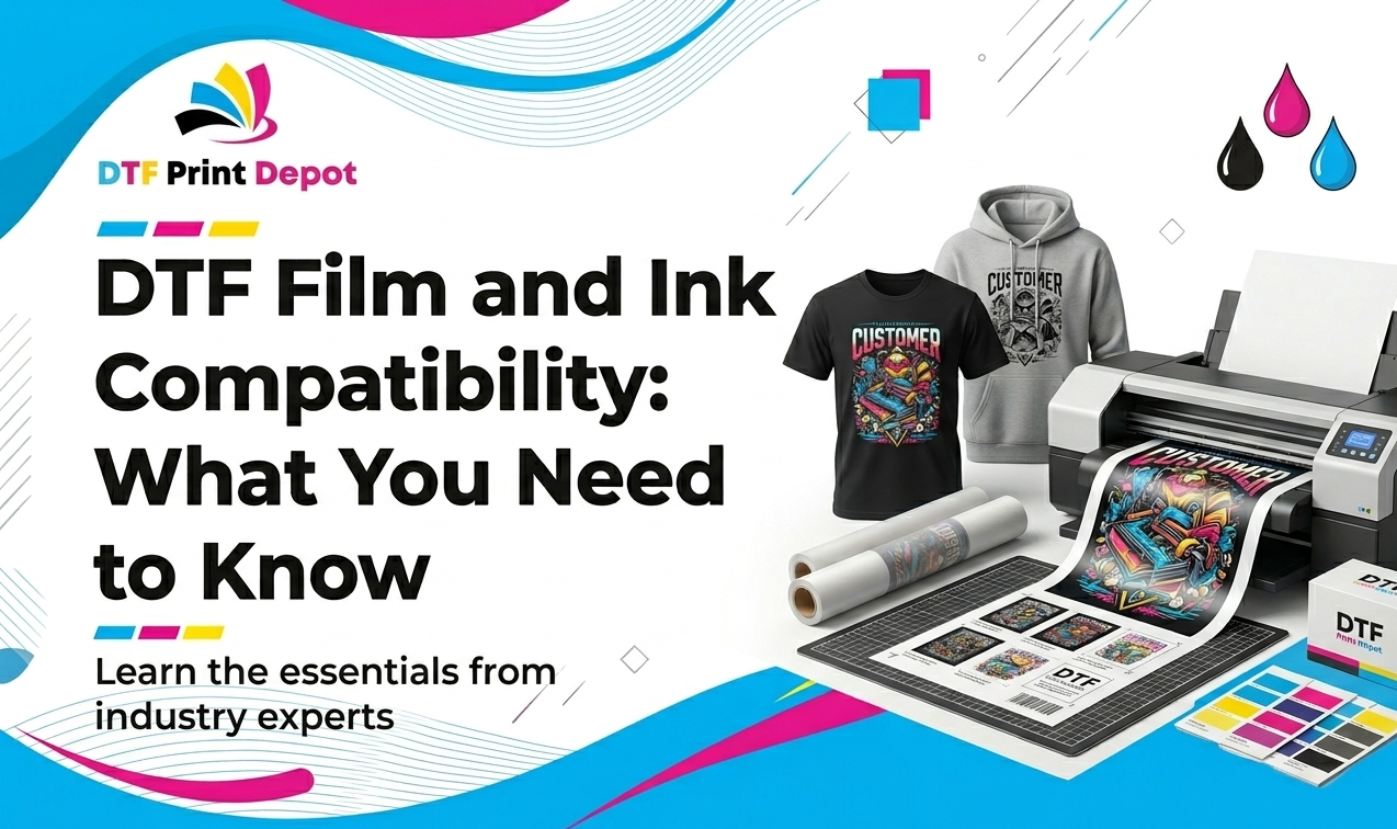 DTF Film and Ink Compatibility: What You Need to Know