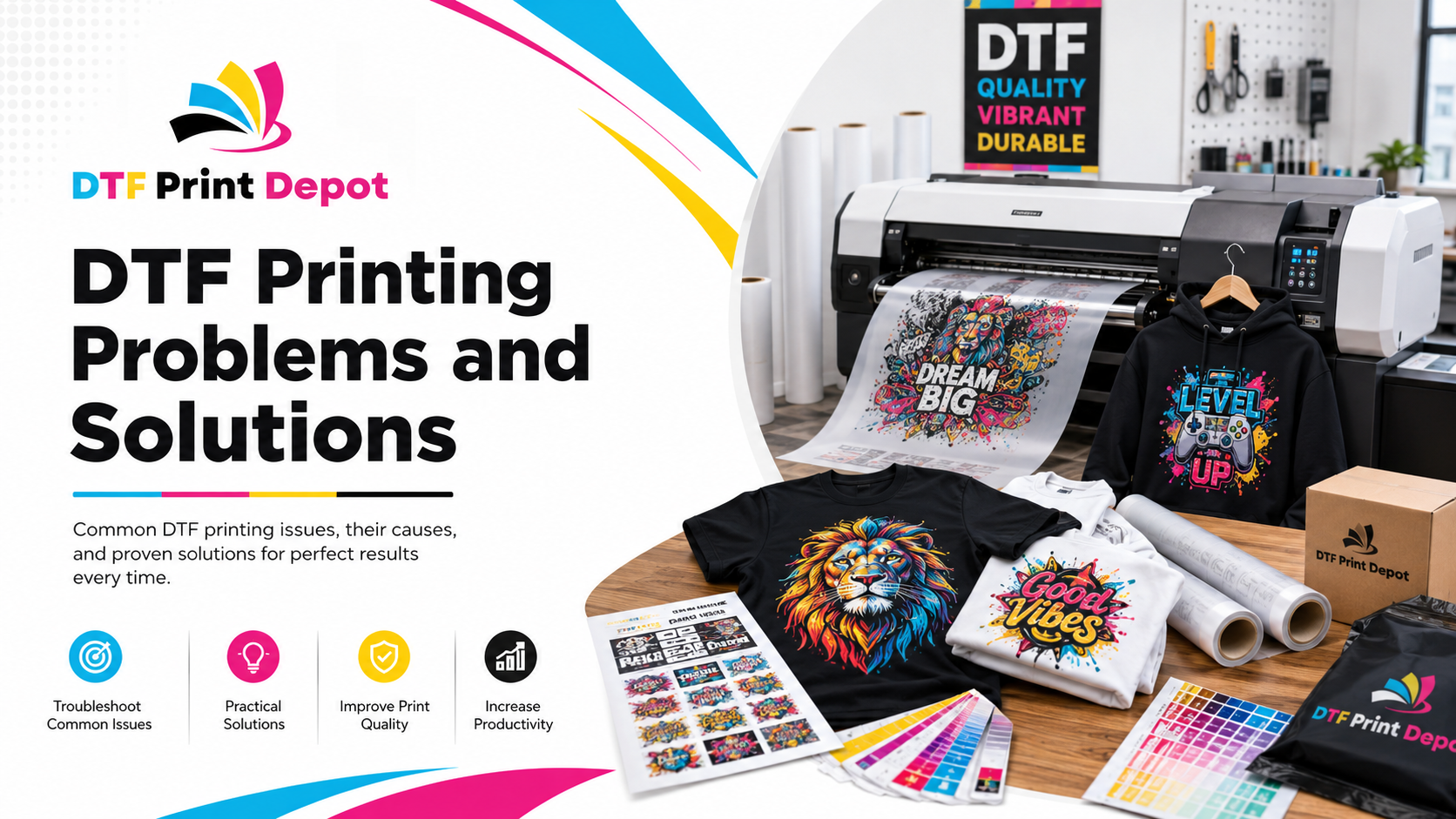 DTF Printing Problems and Solutions