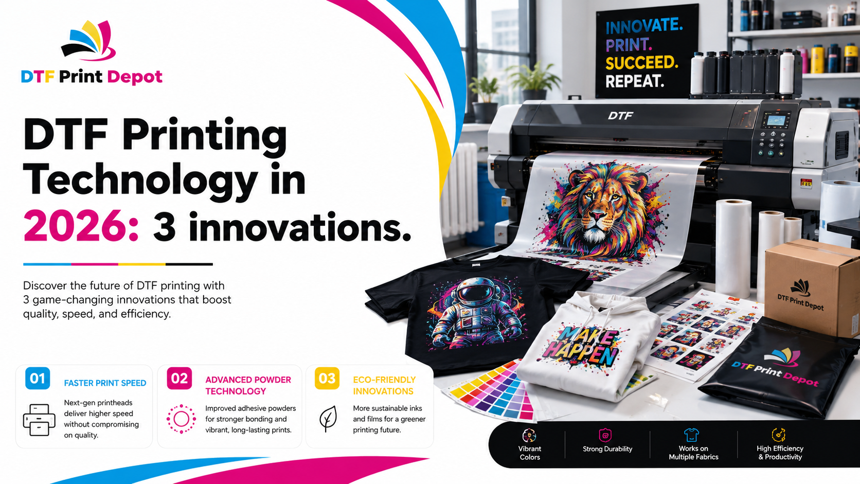 DTF Printing Technology in 2026: 3 innovations.