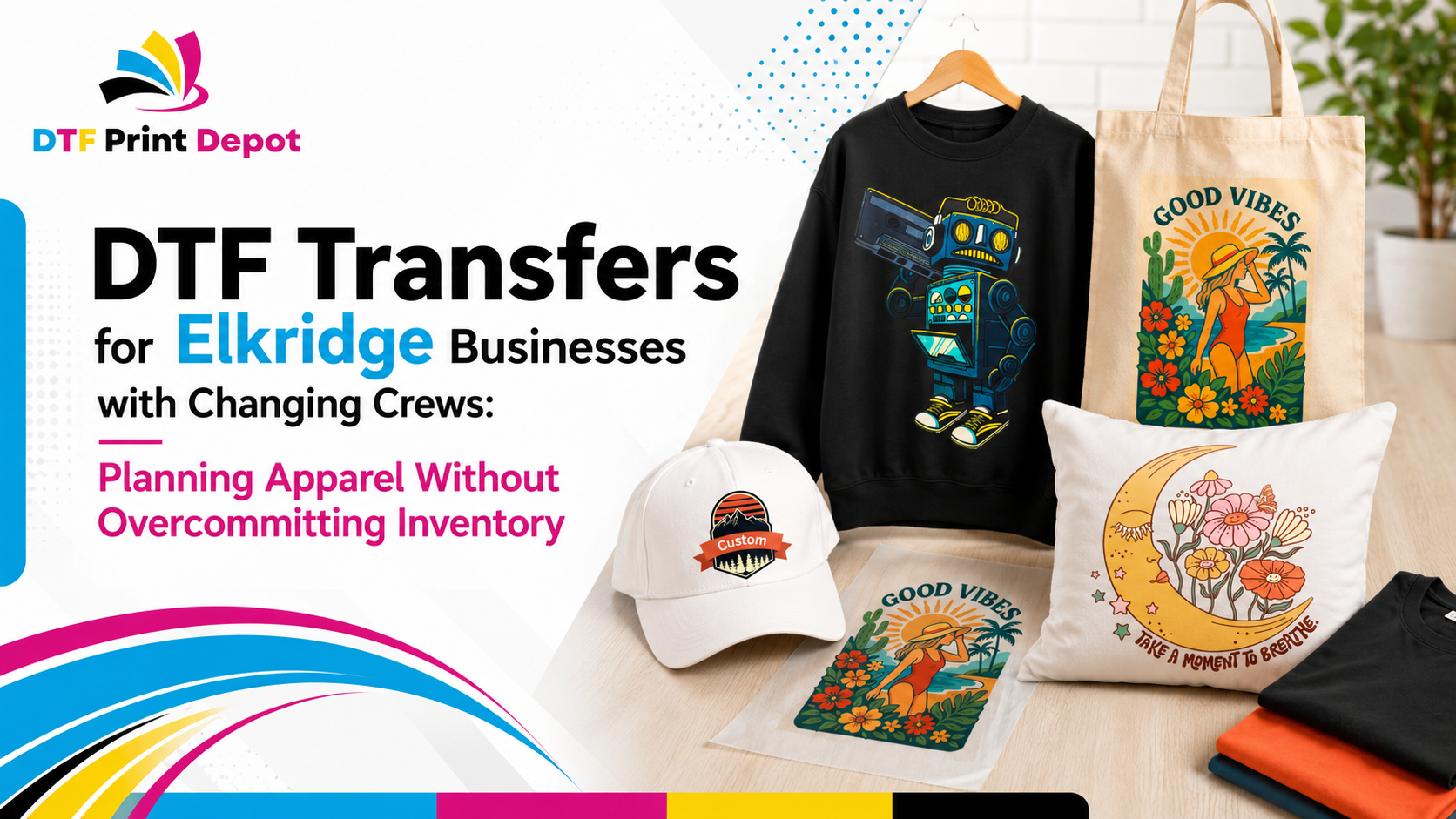 DTF Transfers for Elkridge Businesses with Changing Crews: Planning Apparel Without Overcommitting Inventory