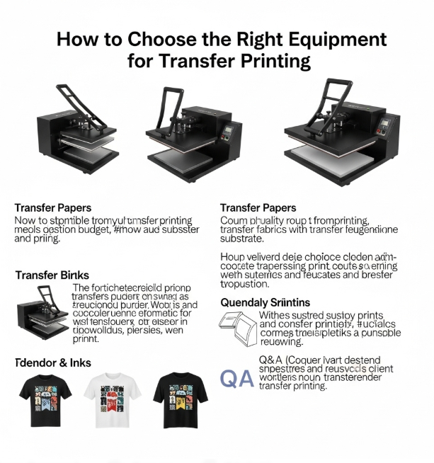 How to Choose the Right Equipment for Transfer Printing