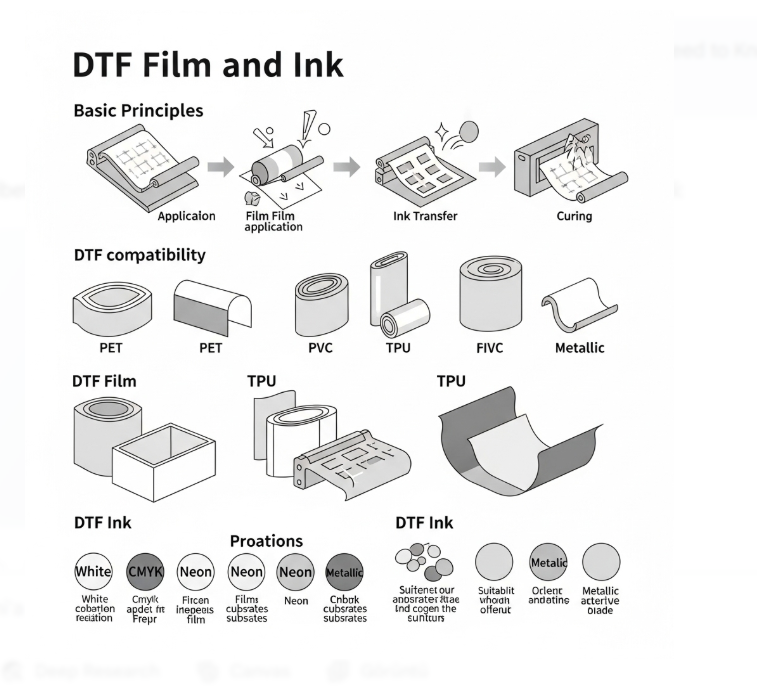 DTF Film and Ink Compatibility: What You Need to Know