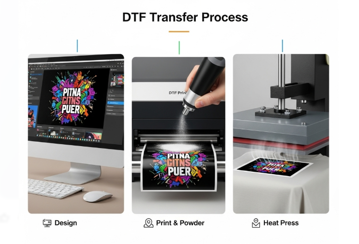 From Design to Transfer: How Your Artwork Becomes Wearable