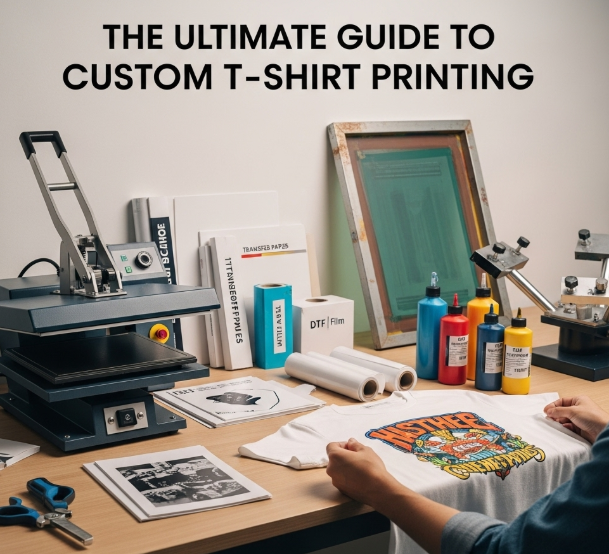 The Ultimate Guide to Custom T-Shirt Printing