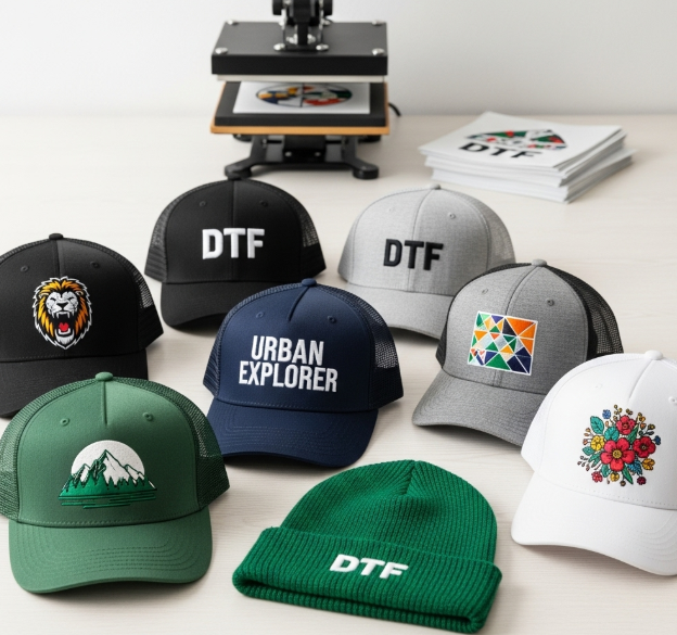 DTF Transfers for Hats
