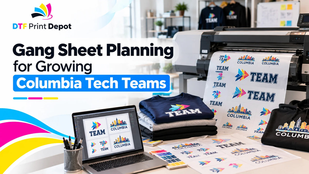 Gang Sheet Planning for Growing Columbia Tech Teams