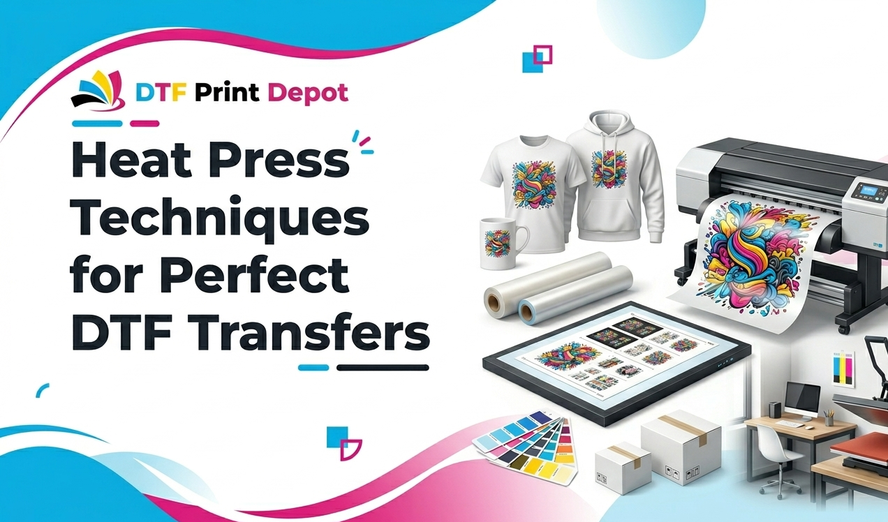 Heat Press Techniques for Perfect DTF Transfers