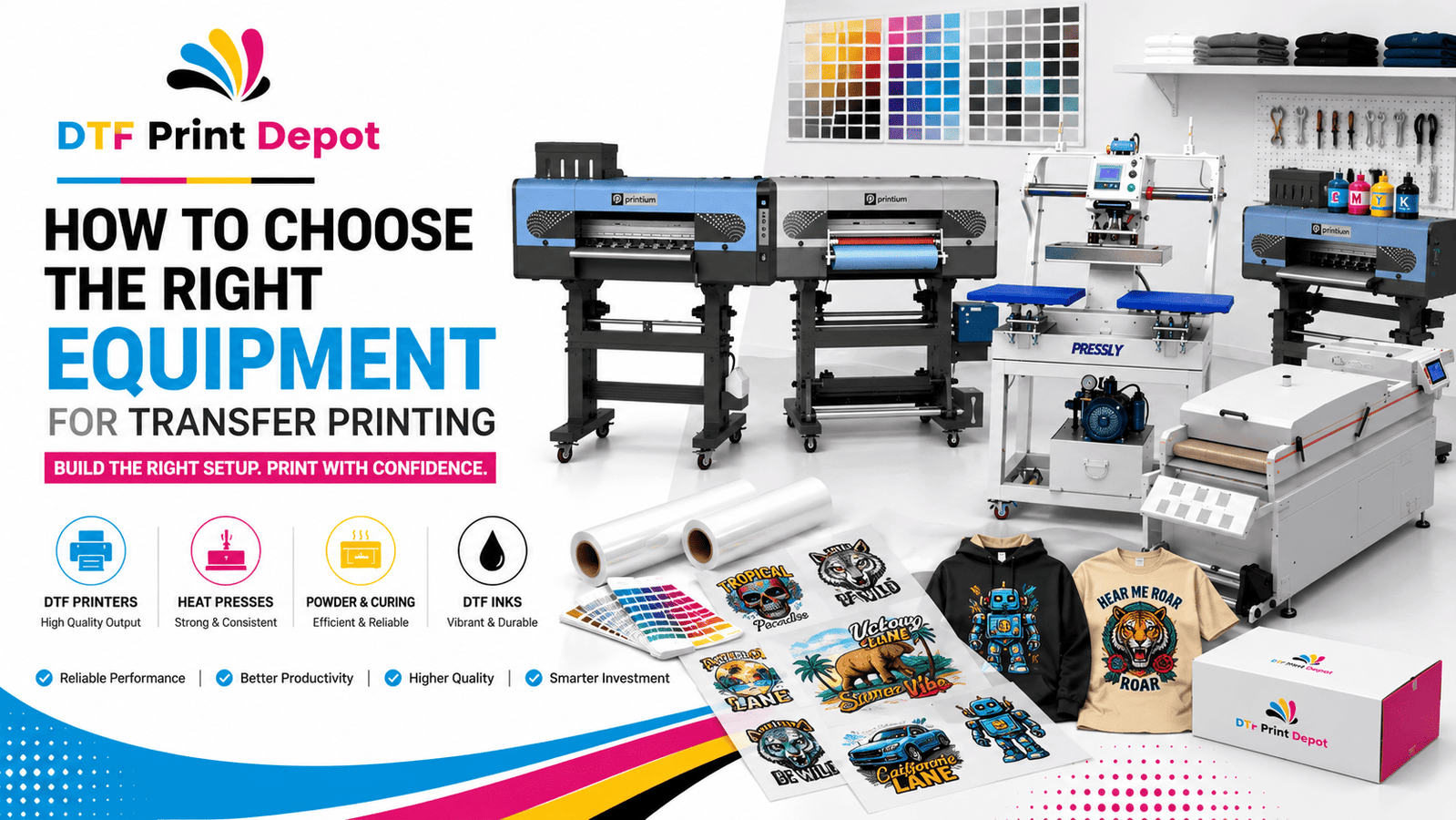 How to Choose the Right Equipment for Transfer Printing