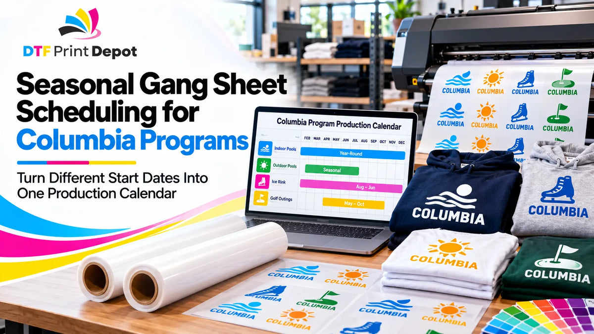 Seasonal Gang Sheet Scheduling for Columbia Programs: Turn Different Start Dates Into One Production Calendar
