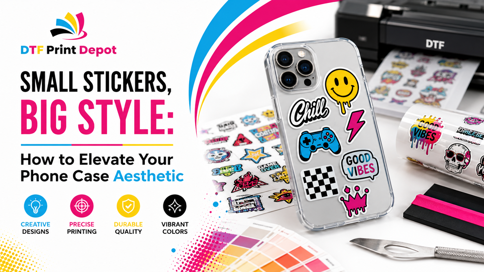 Small Stickers, Big Style: How to Elevate Your Phone Case Aesthetic