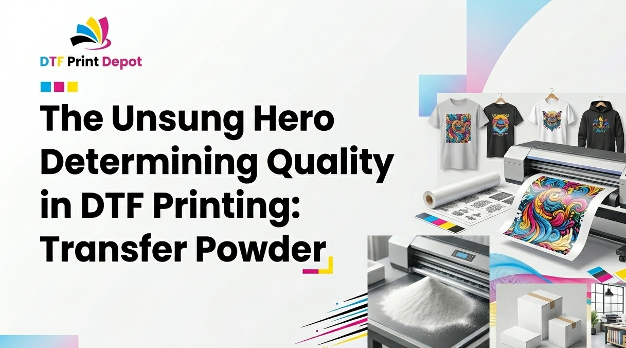 The Unsung Hero Determining Quality in DTF Printing: Transfer Powder