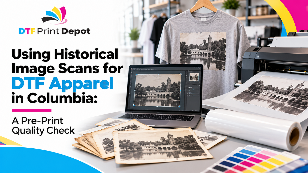 Using Historical Image Scans for DTF Apparel in Columbia: A Pre-Print Quality Check