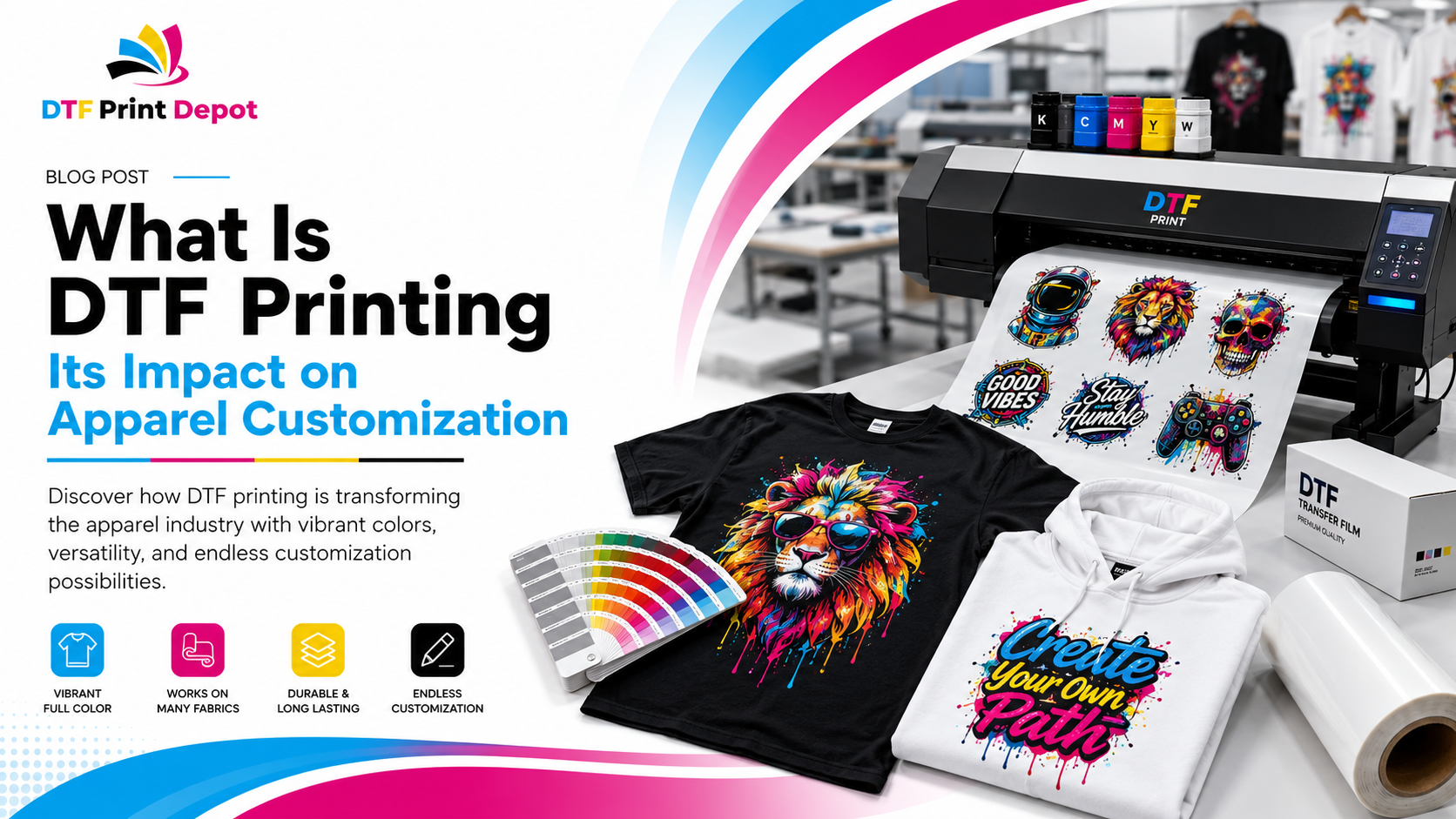 What Is DTF Printing Its Impact on Apparel Customization