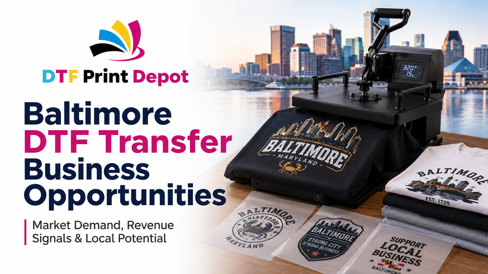 DTF Transfer Business Opportunities in Baltimore