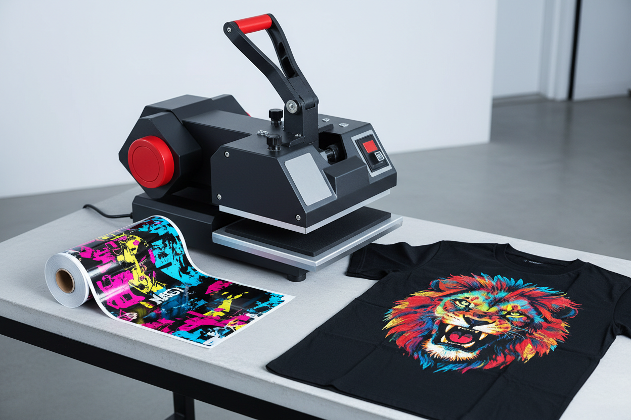 DTF Shirt Press Guide: How to Heat Press Custom T-Shirts