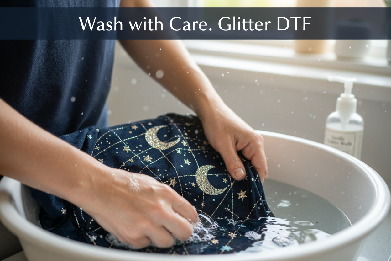 Glitter Prints – Caring, Washing & Maintenance Tips