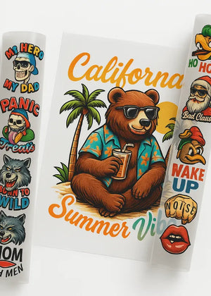 Custom DTF Gang Sheet - High-quality vibrant color transfers ready to press