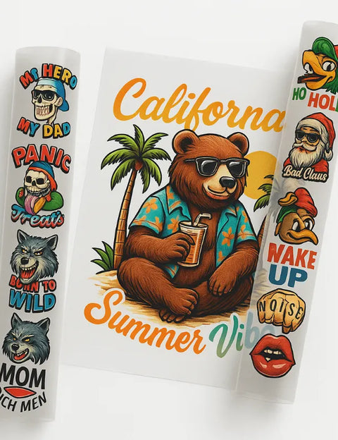 Custom DTF Gang Sheet - High-quality vibrant color transfers ready to press