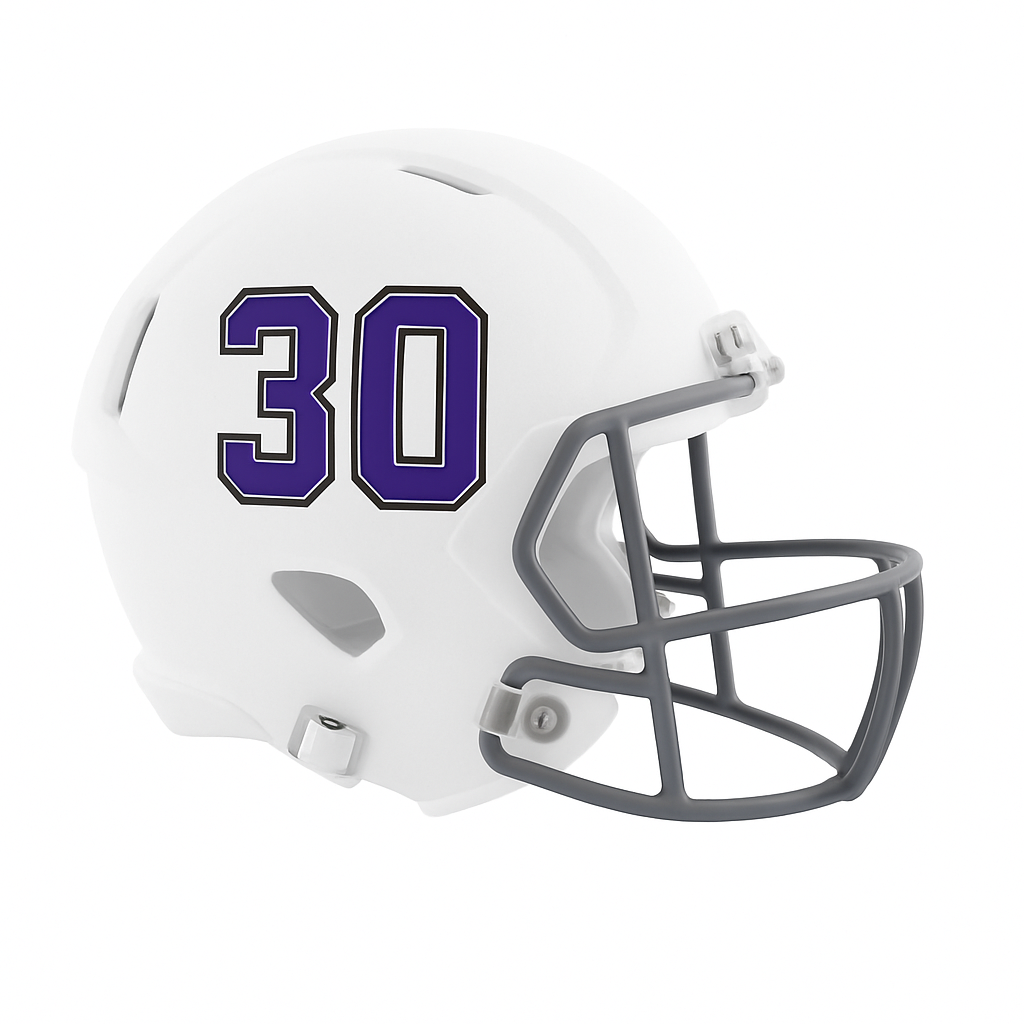 Football Helmet Decals
