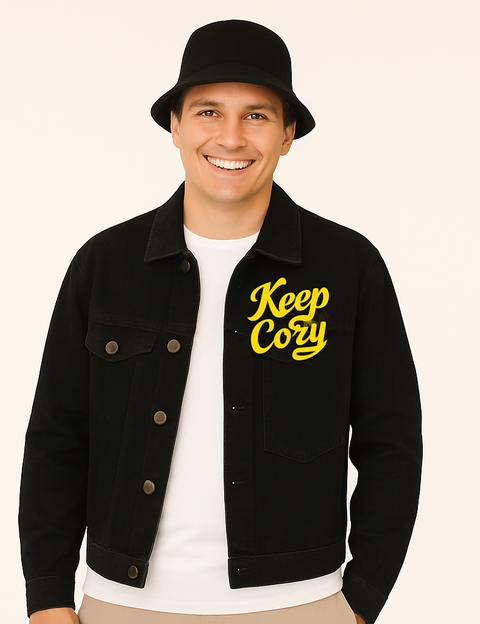 Premium custom jacket print with high-durability graphics for professional outerwear branding.