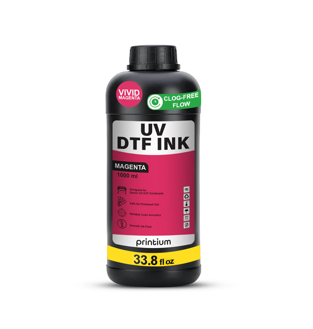 UV DTF Ink - Premium Alternative to Print Direct - Magenta