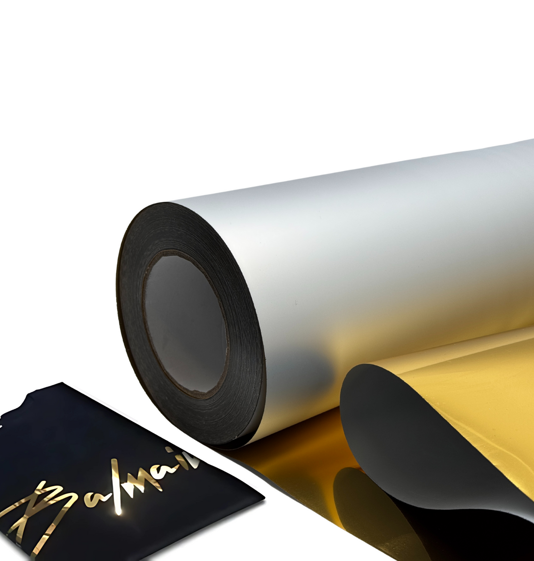 Custom Gold DTF printing solution - Durable and brilliant metallic gold film for high-end streetwear and branding.
