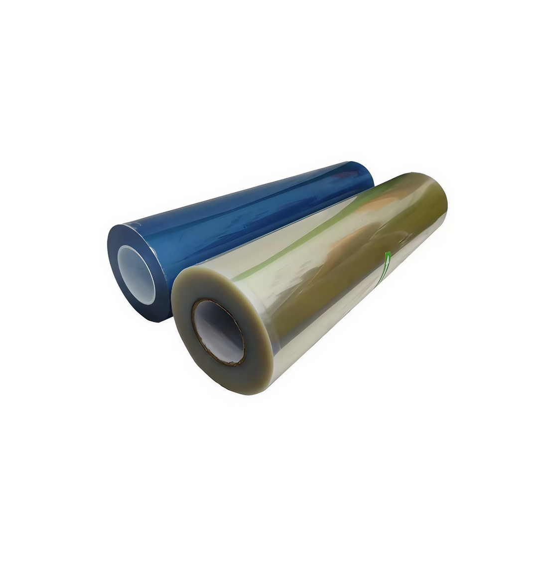 Clear UV DTF A&B Film Roll - 24 inch x 325 feet transparent transfer film for seamless and vibrant color designs on hard surfaces.