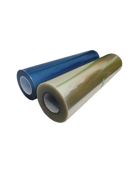 Clear UV DTF A&B Film Roll - 24 inch x 325 feet transparent transfer film for seamless and vibrant color designs on hard surfaces.