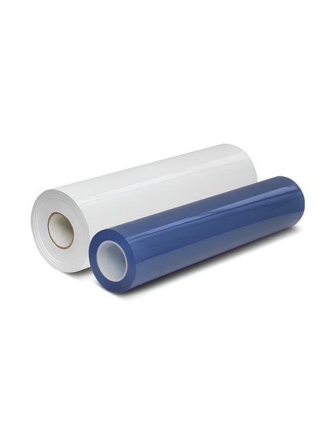 Large format UV DTF A&B Film Roll in White - 24 inch x 325 feet high-capacity transfer film for industrial UV printing